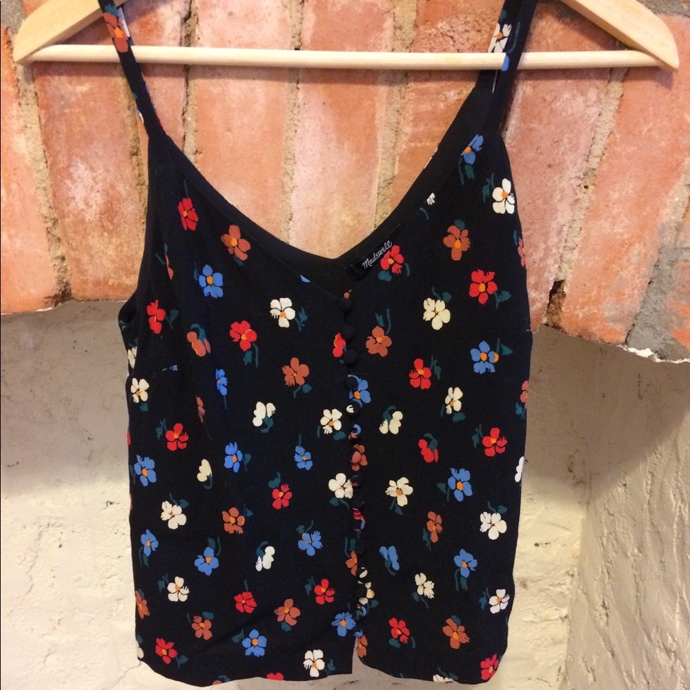 Madewell Button-Down Cami Top